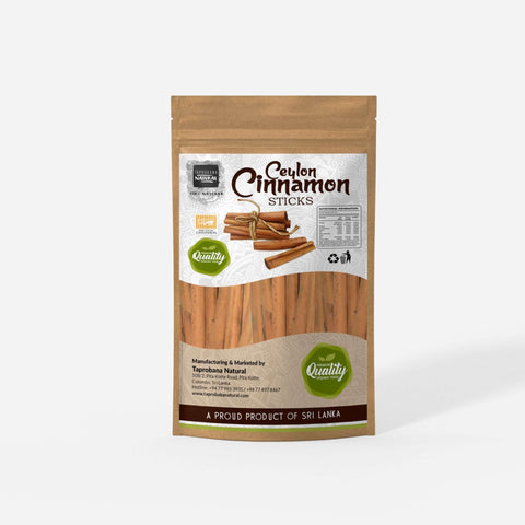 Organic Cinnamon Sticks - Taprobana Naturals